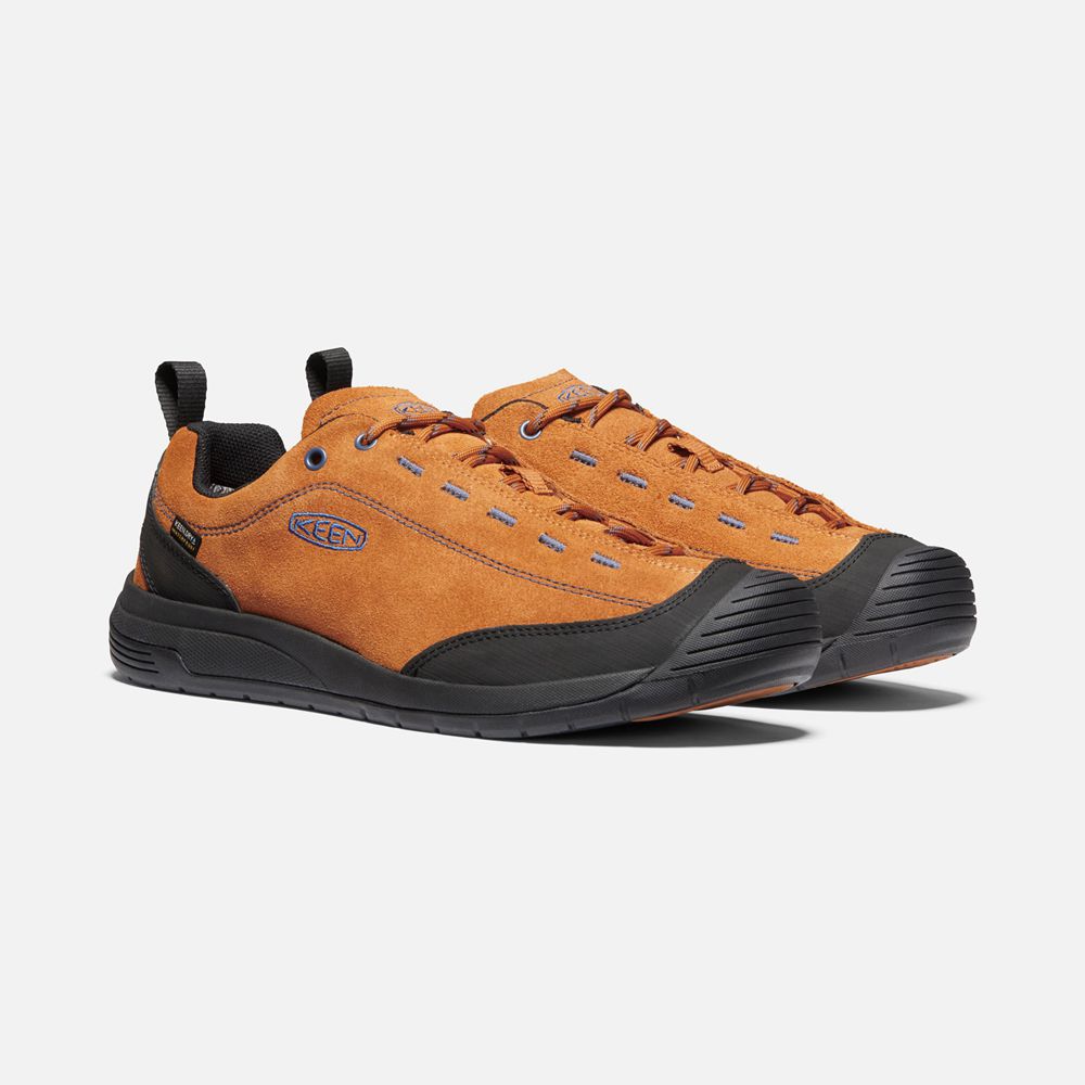 Baskets Keen Homme Orange | Jasper Ii Waterproof Shoes | QJFTI-7306